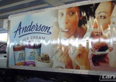 Anderson Dairy Truck Side Wraps