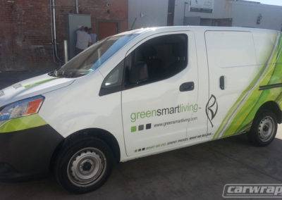 Green Smart Living Van Wrap