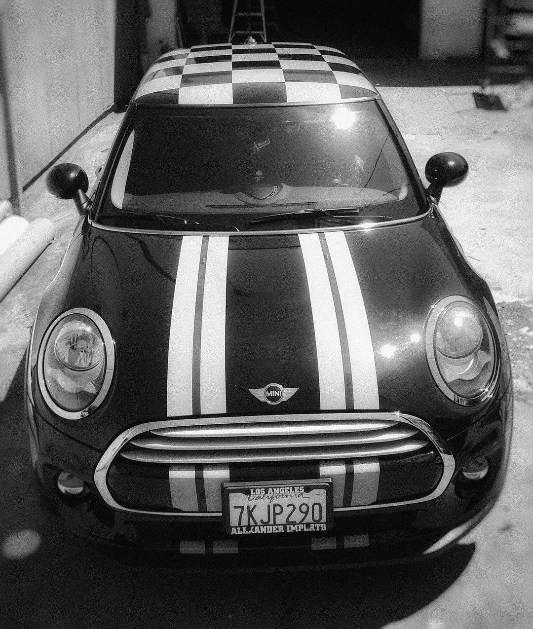 Leaving carwraps.com a little less #mini and a little more #meanie. #doyou #instagood #paintisdead #carwrap #losangeles #instadaily #socal