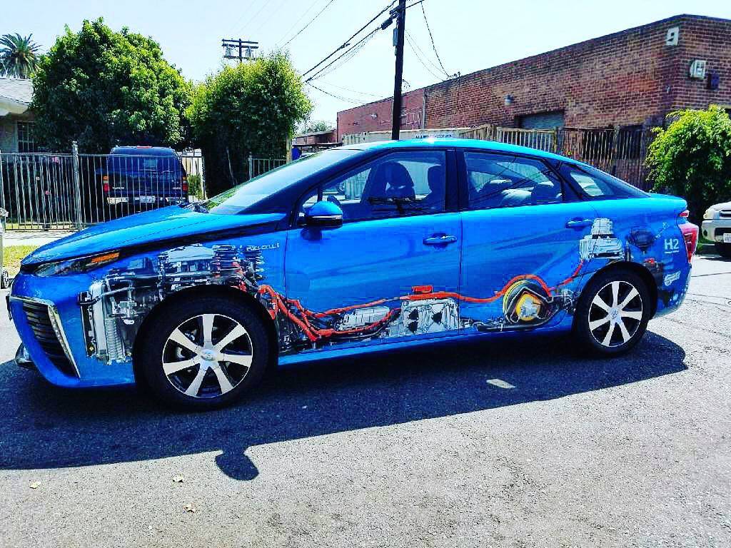 It’s like looking thru X-Ray glasses. By carwraps.com #doyou #instagood #carwrap #losangeles #instadaily #socal #toyota