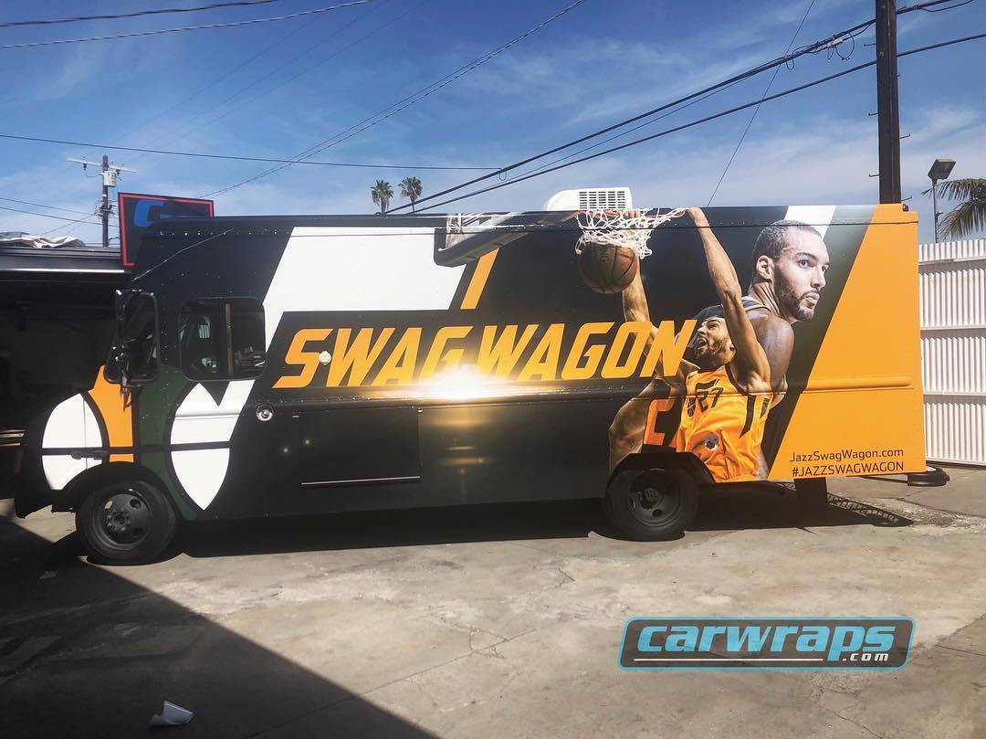 #swagwagon headed out.. #doyou #vehiclewrap #truckwrap #socal #instadaily #instauto 👍🚀